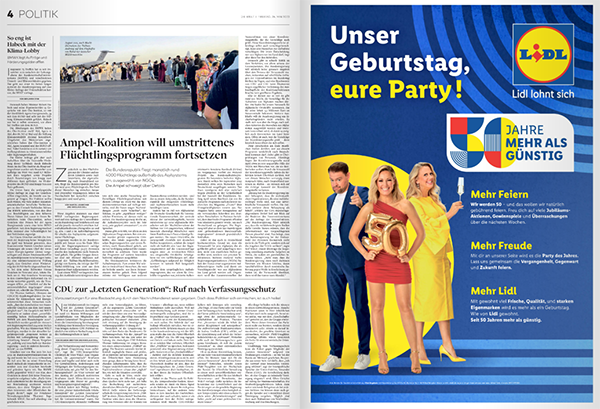 WELT Lidl 50 Jahre